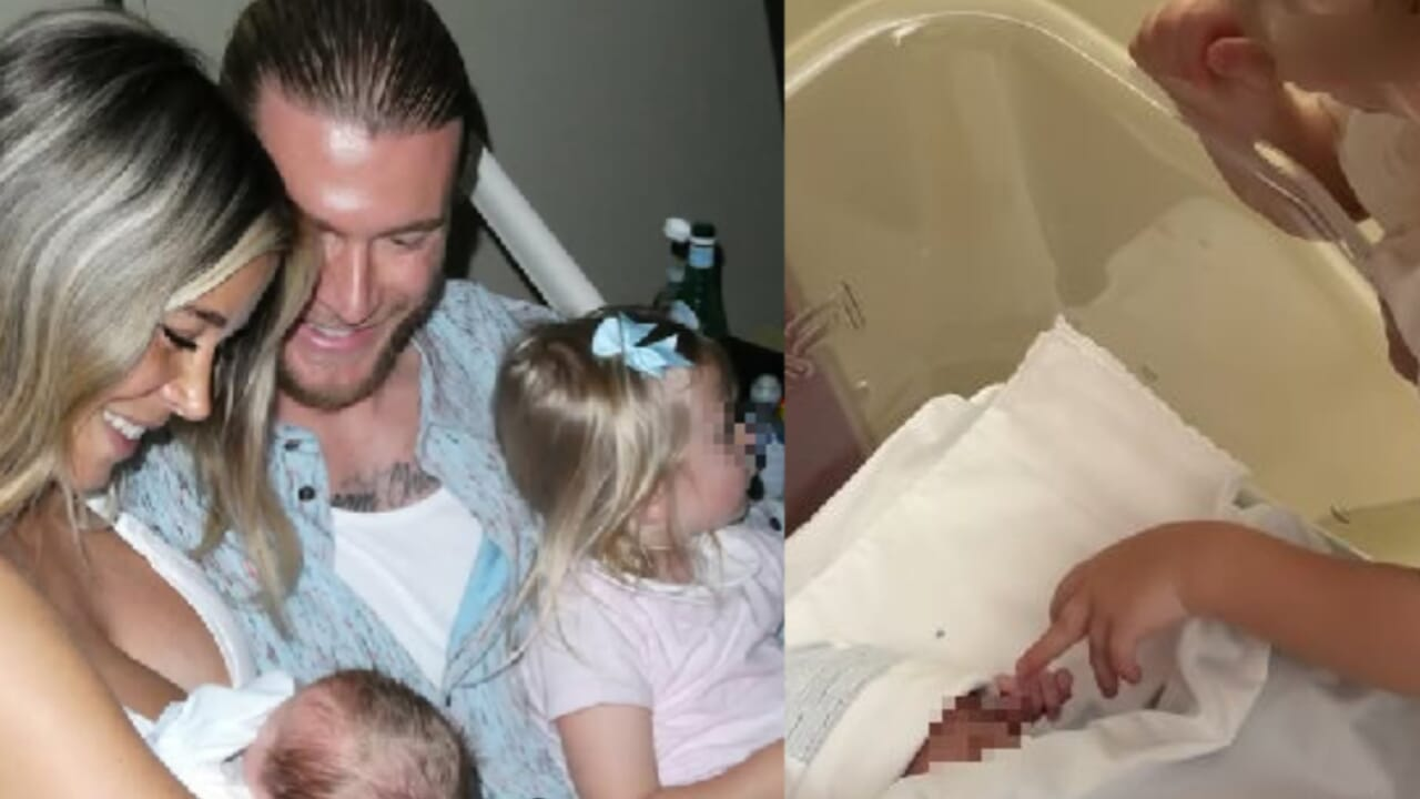 Diletta Leotta e Loris Karius insieme con la figlia Aria, famiglia allargata