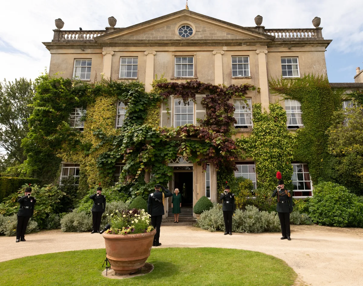 Veduta esterna della residenza di Highgrove House